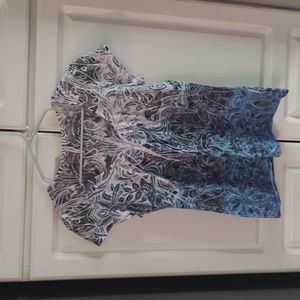 Cubism Scoop Neck Tee Top